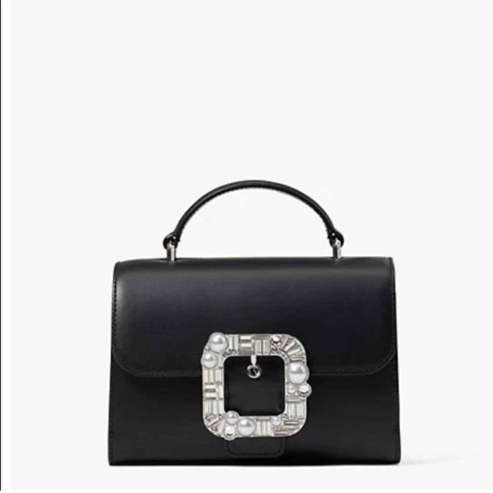 Kate Spade Lovitt Buckle Small Top-Handle Bag